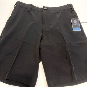 Etonic Mens Black Performance Golf Athletic Shorts Sz 30 NWT New